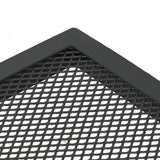 vidaXL Folding Garden Table 50x50x72 cm Mesh Steel Anthracite
