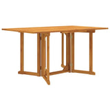 vidaXL Folding Garden Table 150x90x75 cm Solid Teak