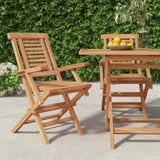 vidaXL Tuinstoelen inklapbaar 4 st 47x63x90 cm massief teakhout