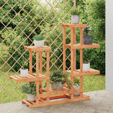 vidaXL Bloemenstandaard 110x25x96 cm massief vurenhout