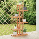 vidaXL Bloemenstandaard 110x25x96 cm massief vurenhout