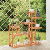 vidaXL Bloemenstandaard 110x25x96 cm massief vurenhout