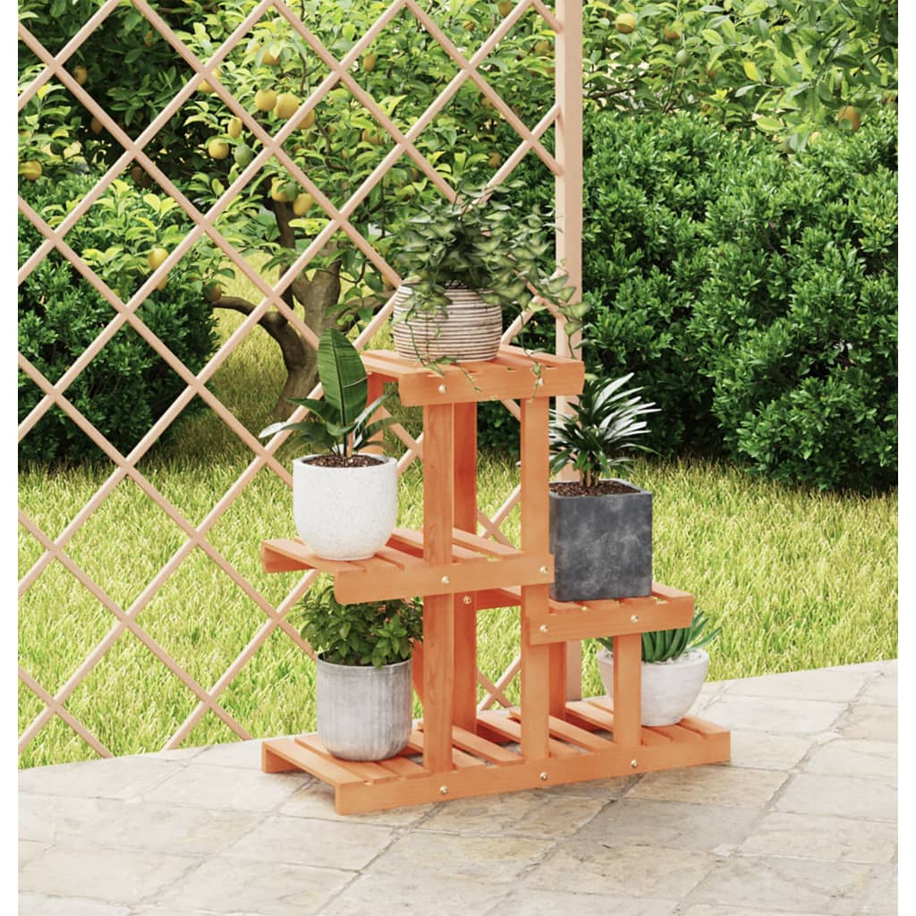 vidaXL Bloemenstandaard 110x25x96 cm massief vurenhout
