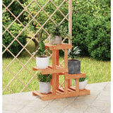 vidaXL Bloemenstandaard 110x25x96 cm massief vurenhout