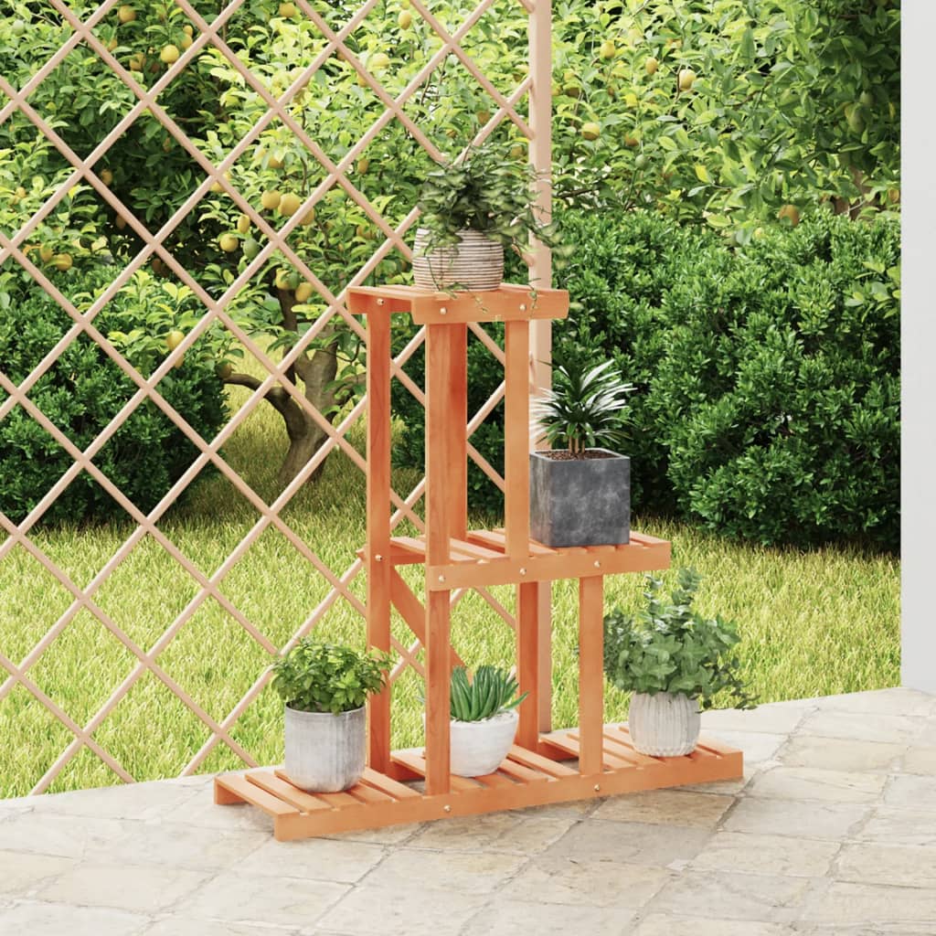 vidaXL Bloemenstandaard 110x25x96 cm massief vurenhout
