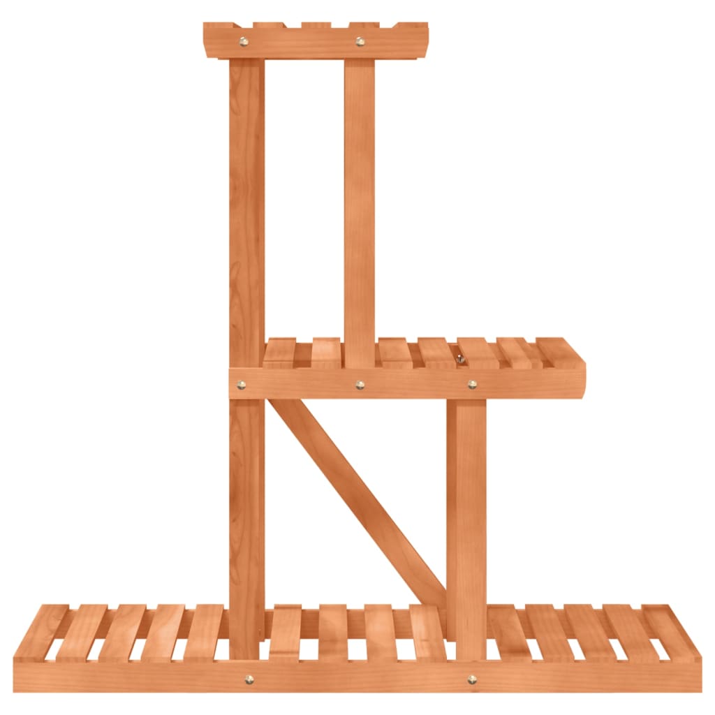 vidaXL Bloemenstandaard 110x25x96 cm massief vurenhout