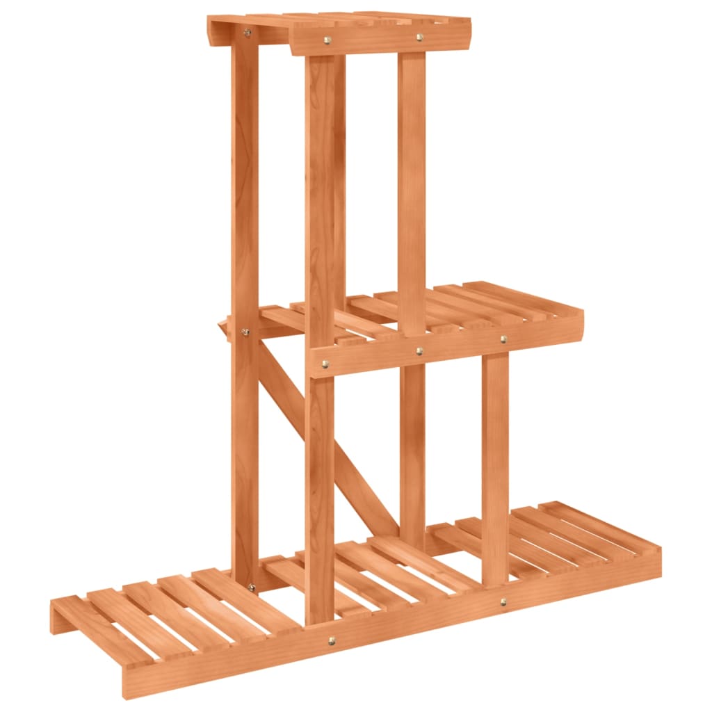 vidaXL Bloemenstandaard 110x25x96 cm massief vurenhout