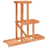 vidaXL Bloemenstandaard 110x25x96 cm massief vurenhout