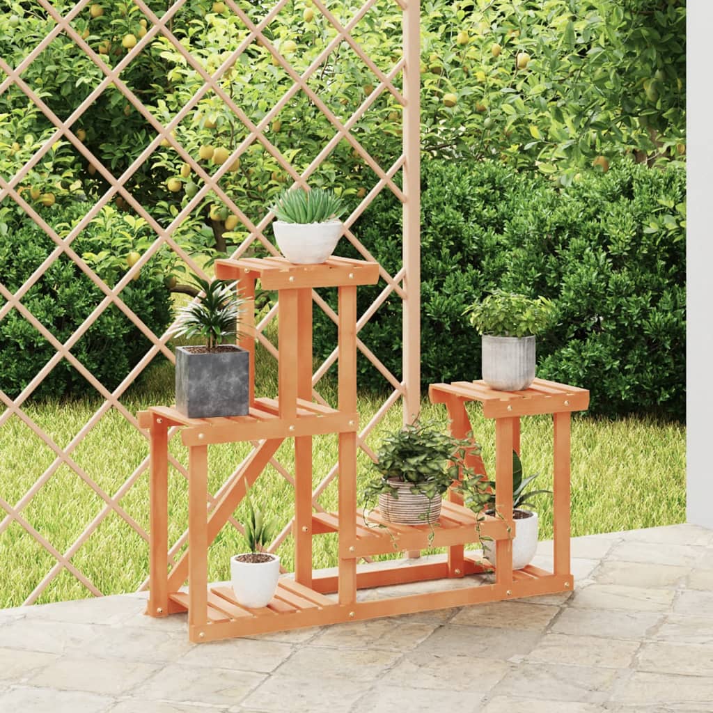vidaXL Bloemenstandaard 110x25x96 cm massief vurenhout