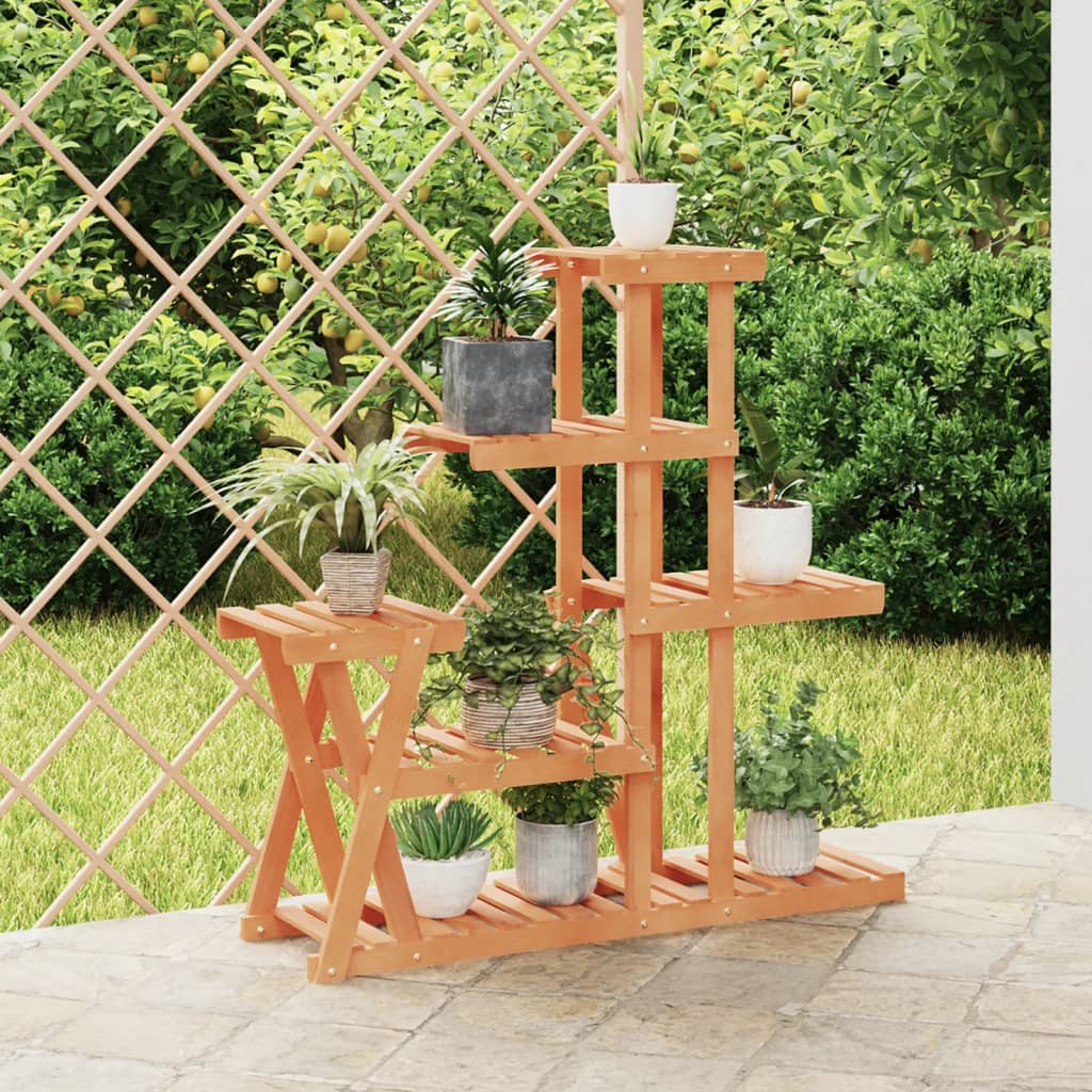 vidaXL Bloemenstandaard 110x25x96 cm massief vurenhout