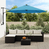 vidaXL Wandparasol 290 cm felrood