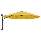 vidaXL Wandparasol 290 cm felrood