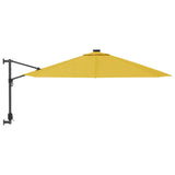 vidaXL Wandparasol 290 cm felrood