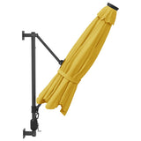 vidaXL Wandparasol 290 cm felrood