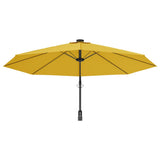 vidaXL Wandparasol 290 cm felrood