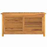 vidaXL Garden Storage Box with Bag 60x50x58 cm Solid Teakwood