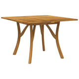 vidaXL Tuintafel 85x85x75 cm massief acaciahout