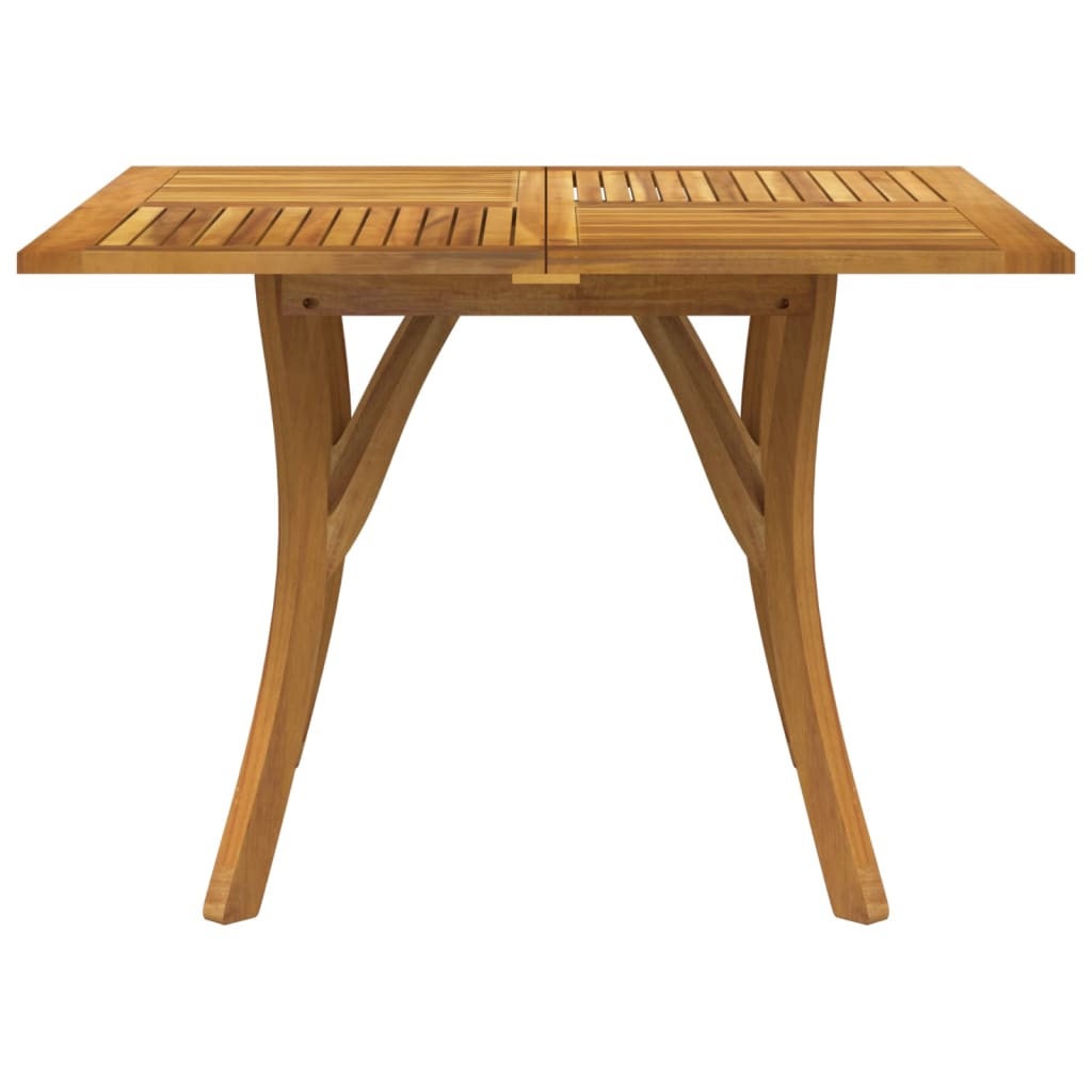 vidaXL Tuintafel 85x85x75 cm massief acaciahout