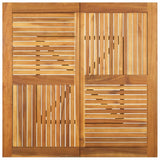 vidaXL Tuintafel 85x85x75 cm massief acaciahout