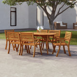 vidaXL Tuintafel 85x85x75 cm massief acaciahout