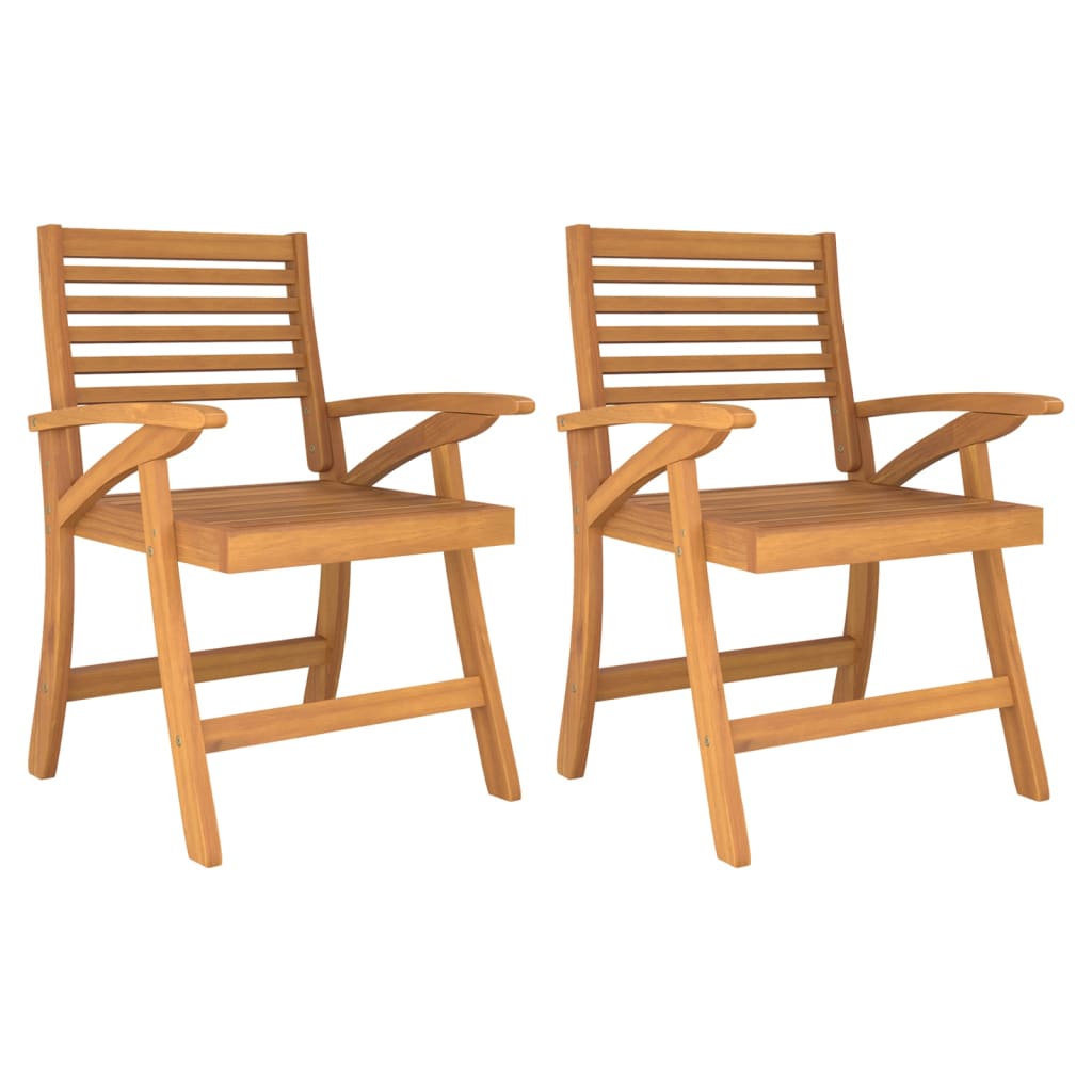 vidaXL Tuinstoelen 4 st 58x58x87 cm massief acaciahout