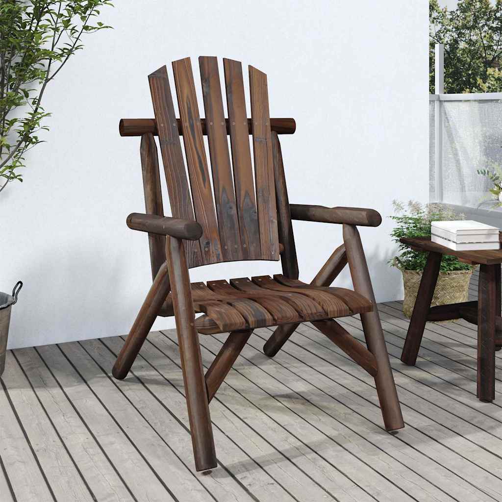 vidaXL Garden Chair 68x86x103 cm Solid Spruce Wood