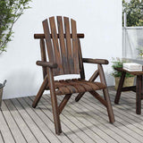 vidaXL Garden Chair 68x86x103 cm Solid Spruce Wood