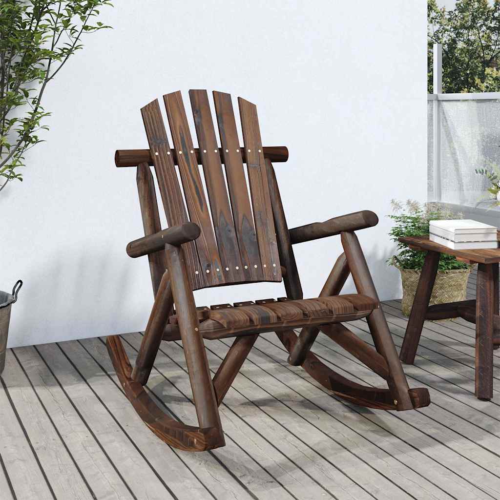 vidaXL Garden Chair 68x86x103 cm Solid Spruce Wood