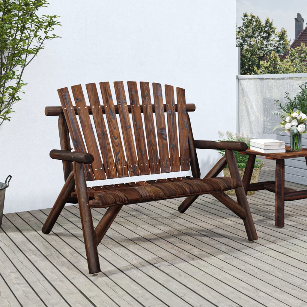 vidaXL Garden Chair 68x86x103 cm Solid Spruce Wood