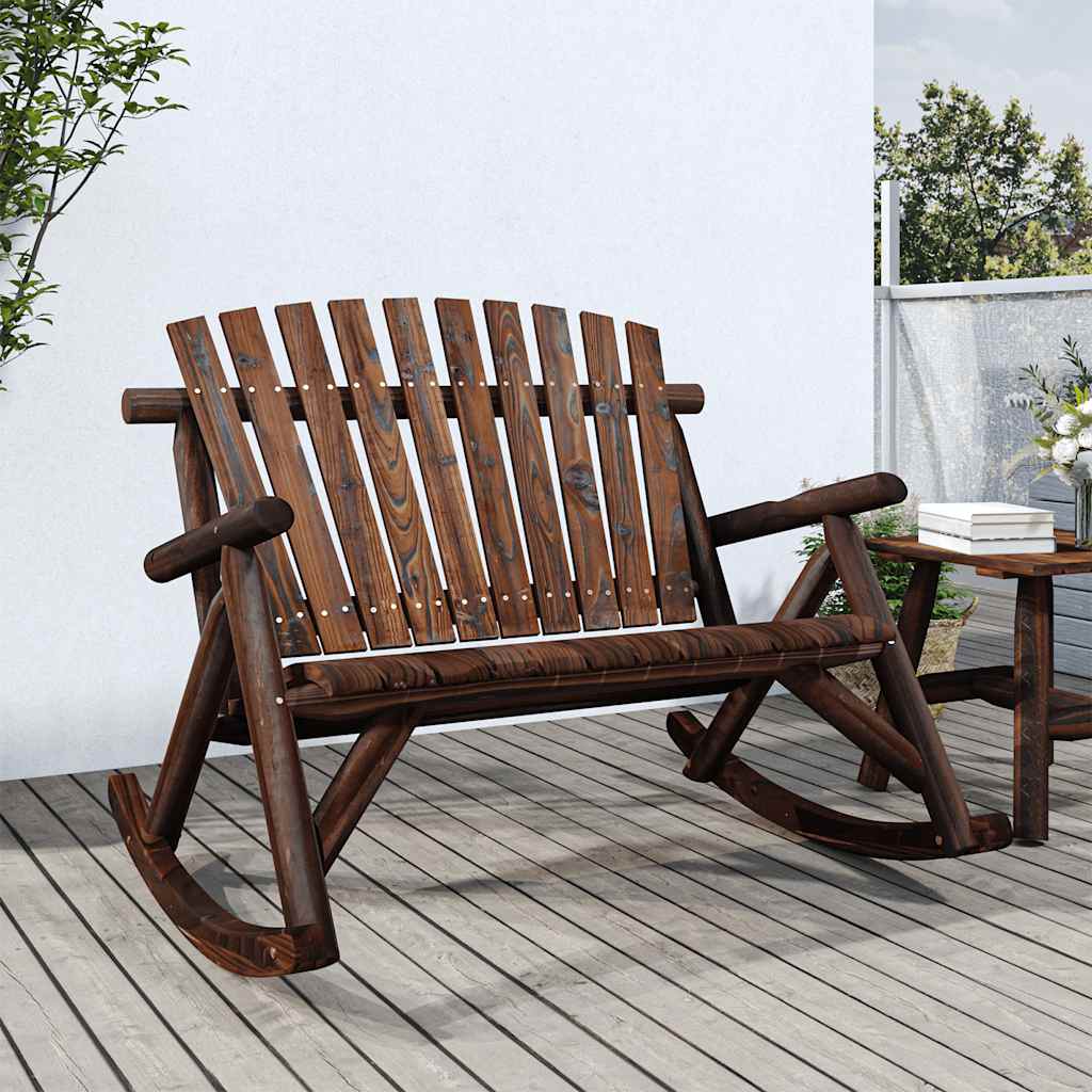 vidaXL Garden Chair 68x86x103 cm Solid Spruce Wood