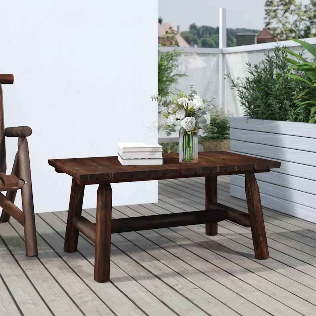 vidaXL Garden Chair 68x86x103 cm Solid Spruce Wood