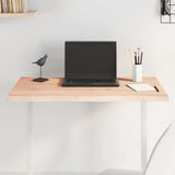 vidaXL Table Top Live Edge 40x40x2 cm Solid Oakwood