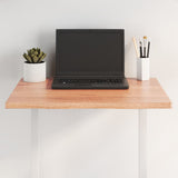 vidaXL Table Top Live Edge 40x40x2 cm Solid Oakwood