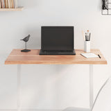 vidaXL Table Top Live Edge 40x40x2 cm Solid Oakwood