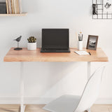 vidaXL Table Top Live Edge 40x40x2 cm Solid Oakwood