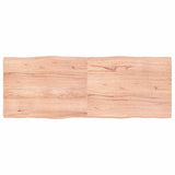 vidaXL Table Top Live Edge 40x40x2 cm Solid Oakwood