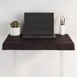 vidaXL Table Top Live Edge 40x40x2 cm Solid Oakwood