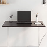 vidaXL Table Top Live Edge 40x40x2 cm Solid Oakwood