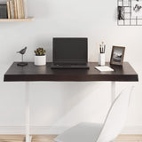 vidaXL Table Top Live Edge 40x40x2 cm Solid Oakwood