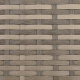 vidaXL Garden Chair Adjustable with Cushions Poly Rattan Light Brown