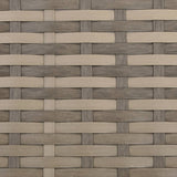 vidaXL Garden Chair with Footrest Poly Rattan Light Brown