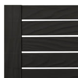 vidaXL Ligbed 155x58x83 cm polypropeen zwart