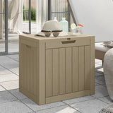 vidaXL Tuinbox 55,5x43x53 cm polypropeen grijs
