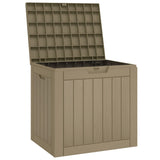 vidaXL Tuinbox 55,5x43x53 cm polypropeen grijs