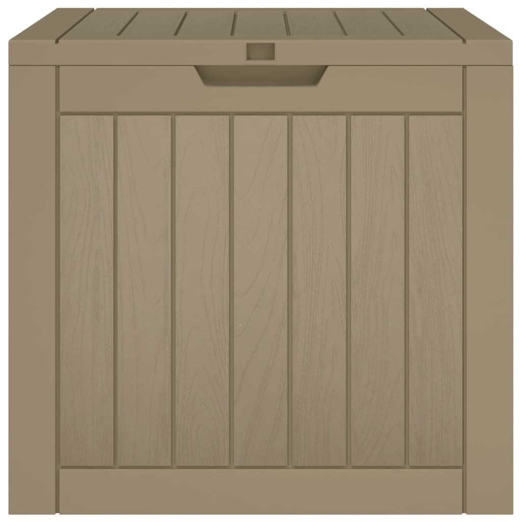 vidaXL Tuinbox 55,5x43x53 cm polypropeen grijs