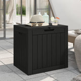 vidaXL Tuinbox 55,5x43x53 cm polypropeen grijs