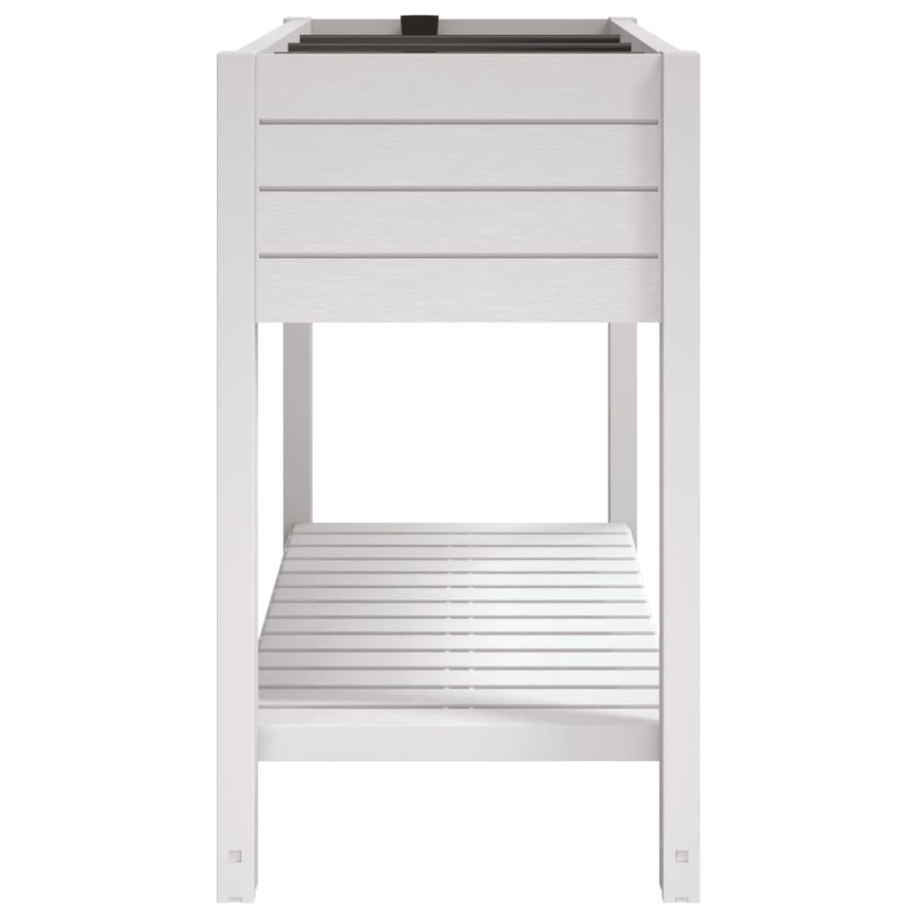 vidaXL Plantenbak verhoogd 110x45x79 cm polypropeen lichtbruin