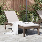 vidaXL Sun Lounger 186x60x29 cm Polypropylene White