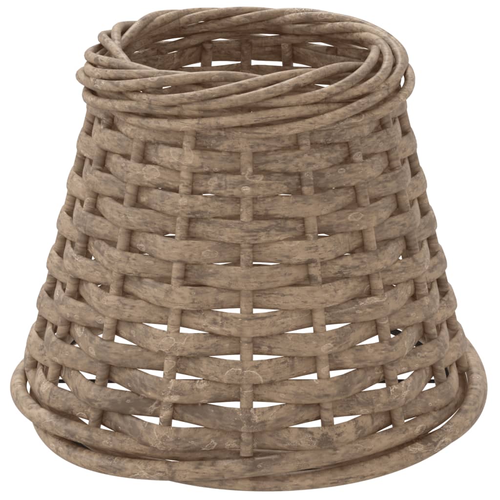 vidaXL Lampenkap Ø15x12 cm wicker wit