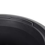 vidaXL Plantenbak met uitneembare bak geribbeld 18/45 L PP antraciet